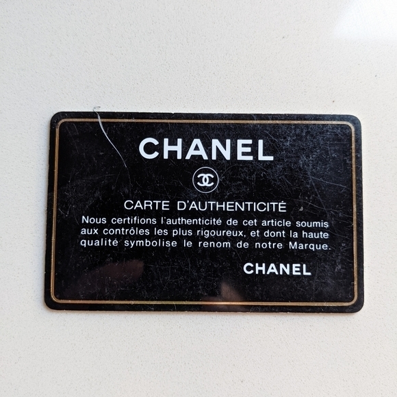 CHANEL Other Chanel Authenticity Card Poshmark